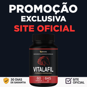 Vitalafil Original 60 Caps Loja Oficial