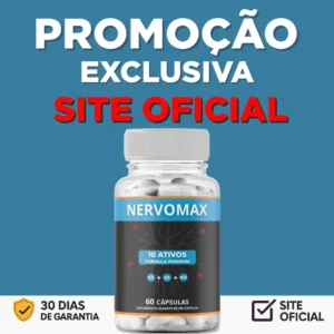 Nervomax Original [SITE OFICIAL] Hoje com 50% Desconto + Frete Grátis - Recomendado