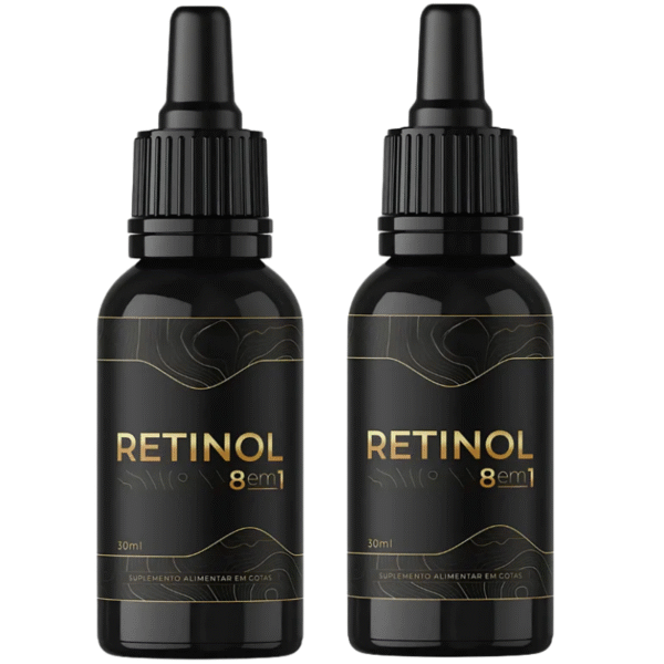 Retinol 8 em 1 Oficial 2 Frascos