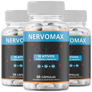 Nervomax Original 3 Frascos 100% Natural