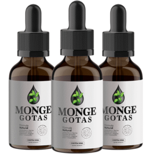 3x Monge Gotas Original Suplemento Liquido 30ml