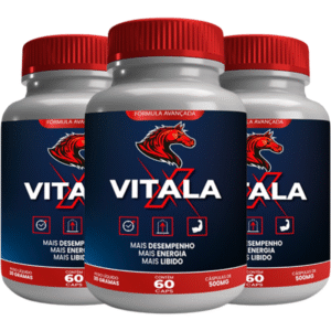 3x Vitala X Original Loja Oficial