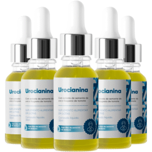Urocianina 5 Frascos Original Loja Oficial