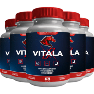 Vitala X Kit 5 Frascos Original