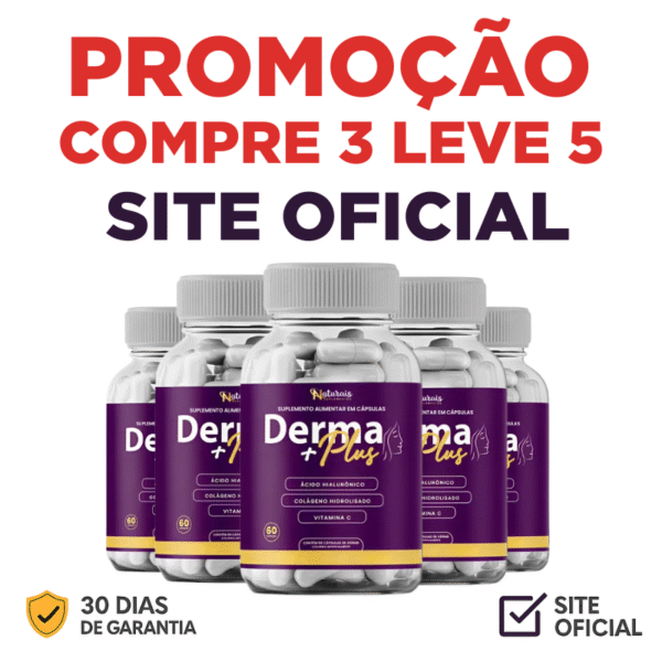 Derma Plus - Kit 5 Frascos Original